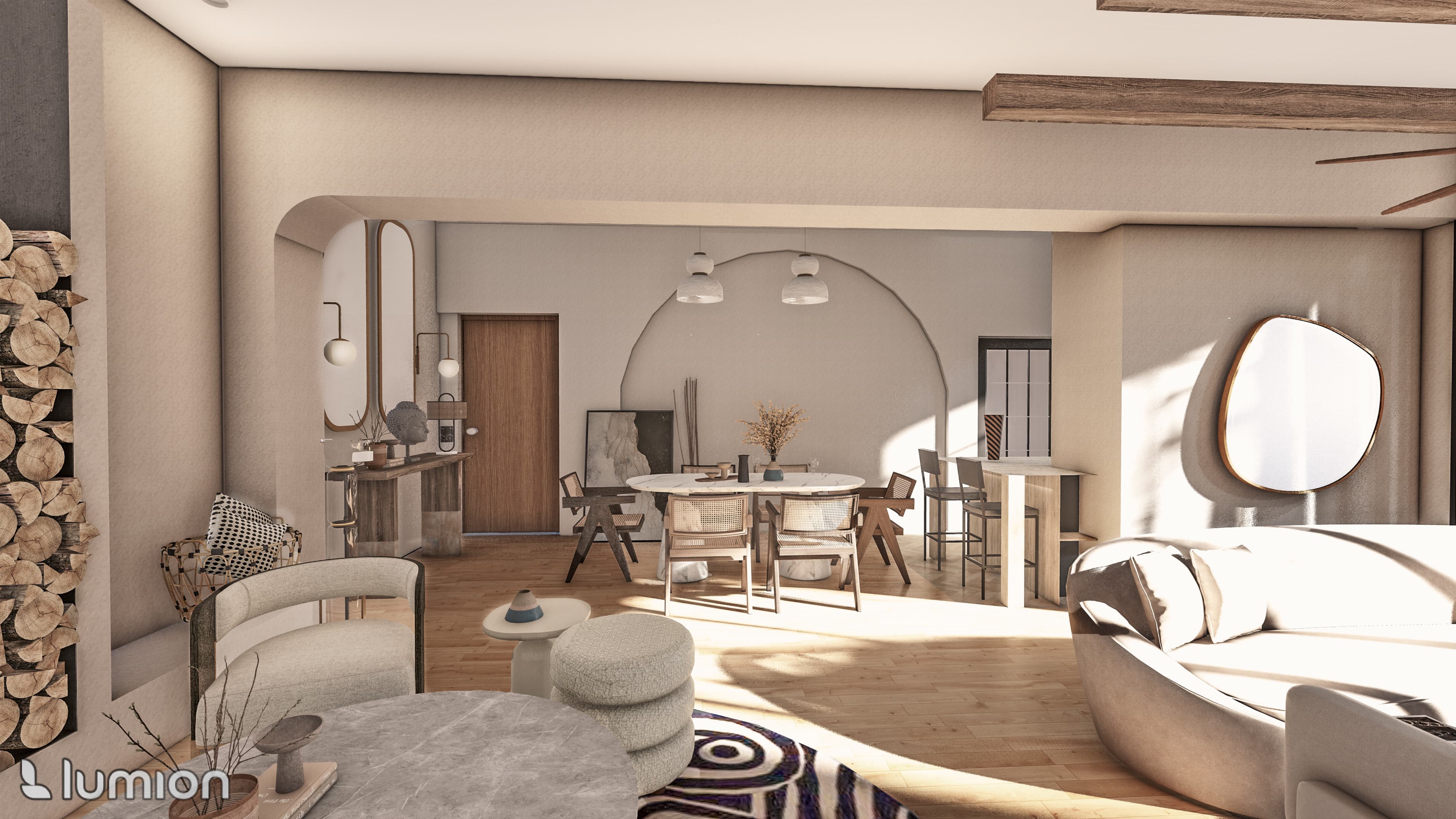 Maputo Loft - Living Area