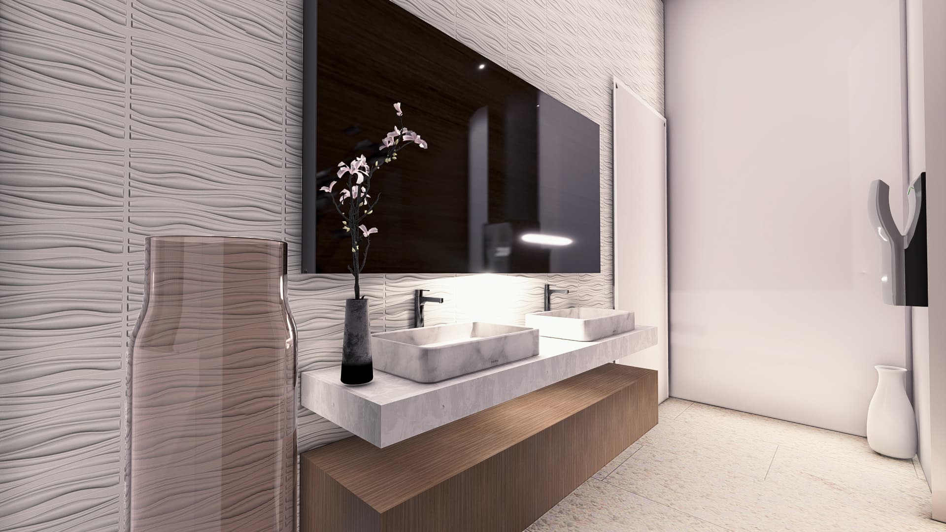 Modern Office - Hallway