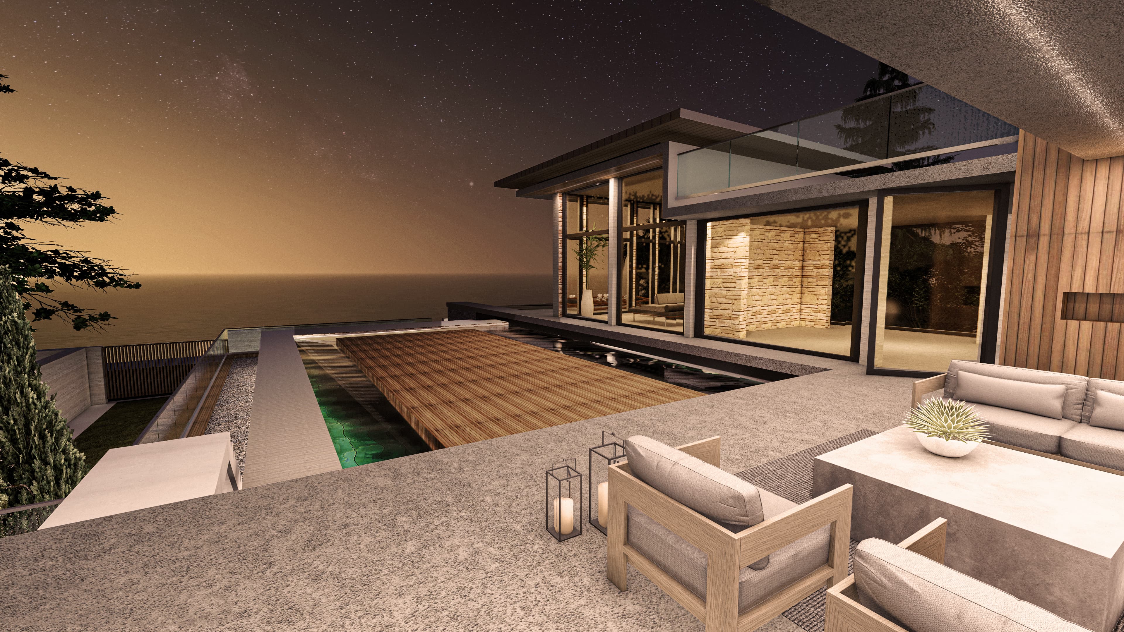 Beach Villa - Sunset View