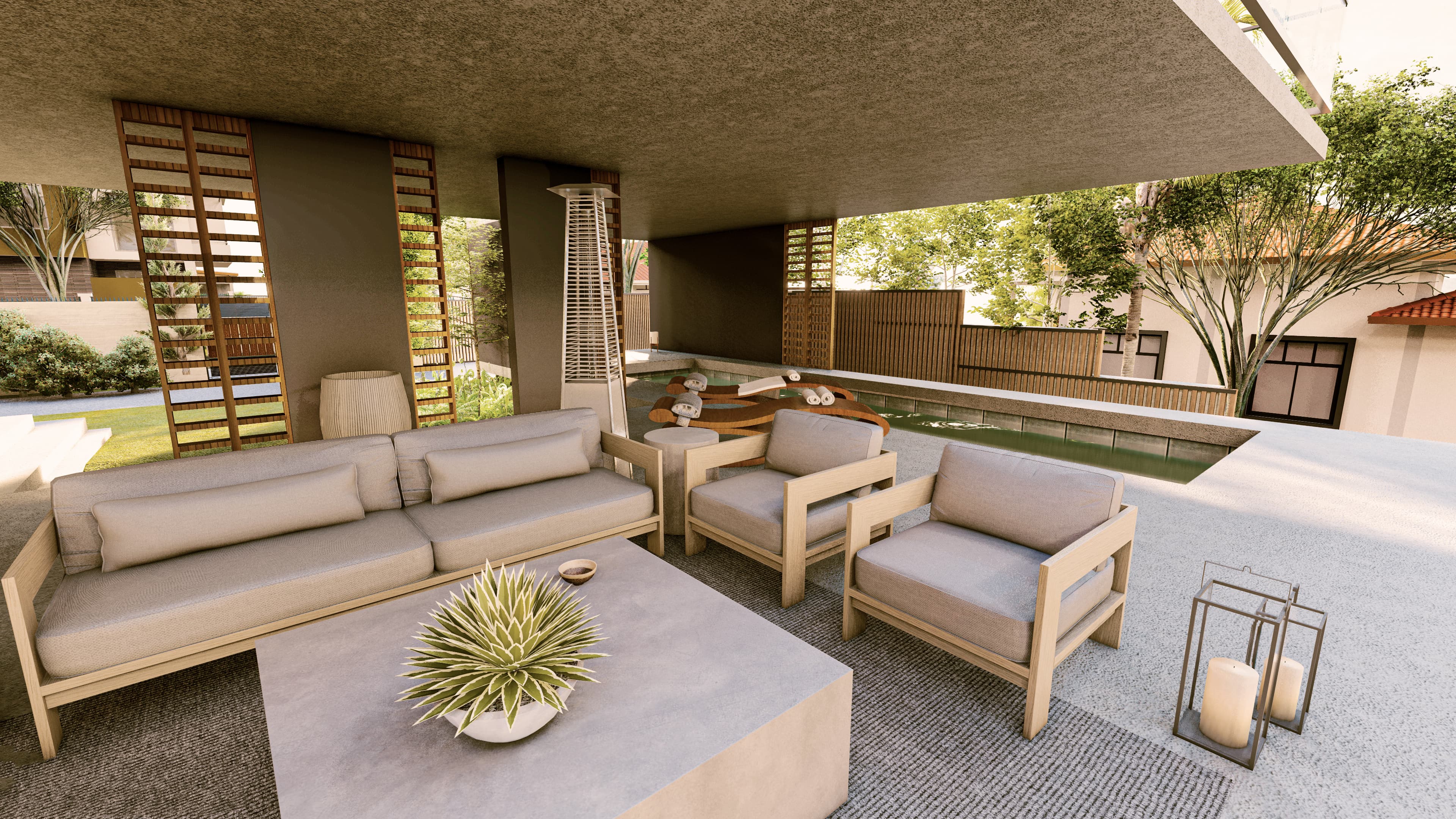Beach Villa - Terrace