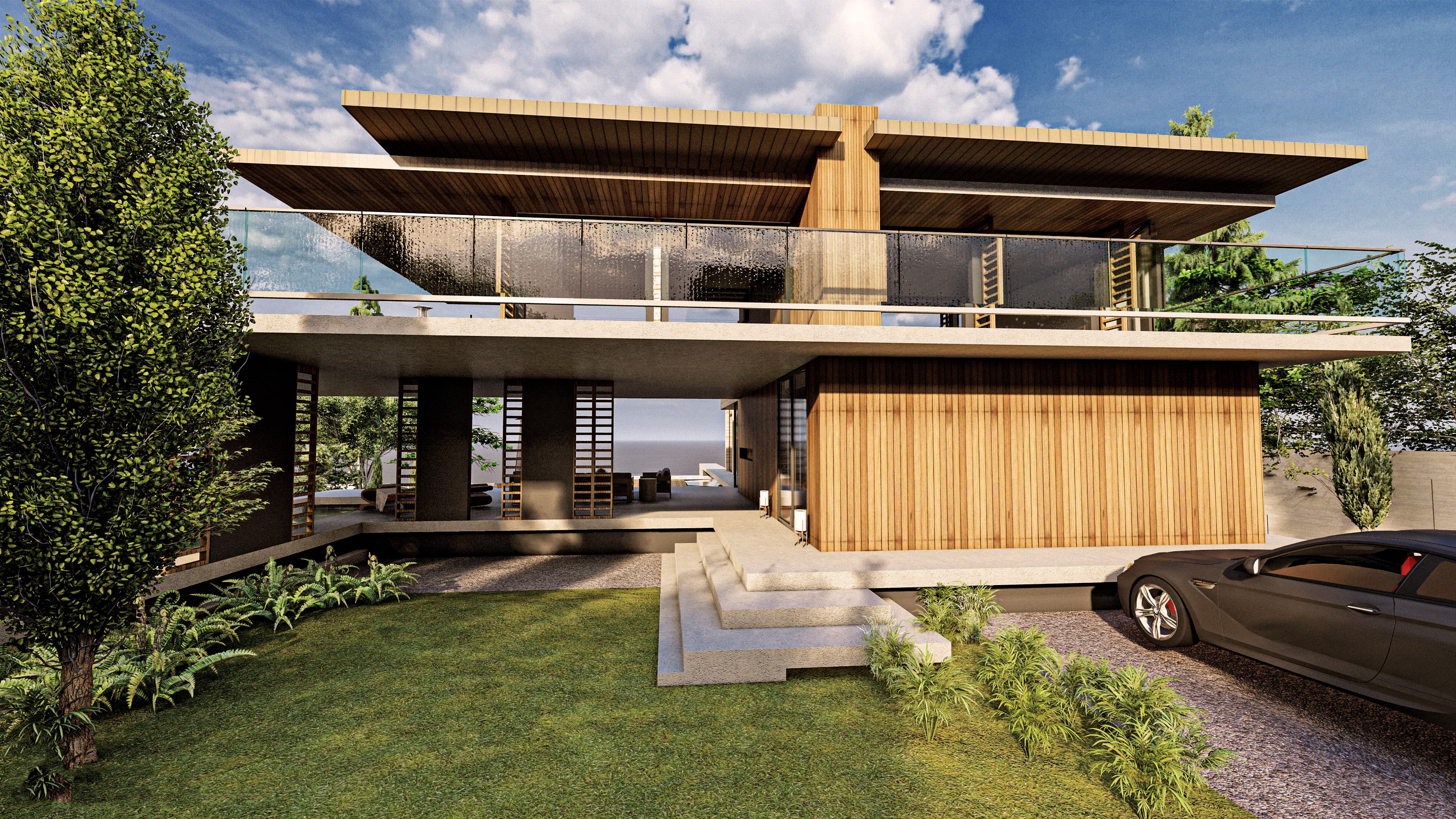 Beach Villa - Main Living Area